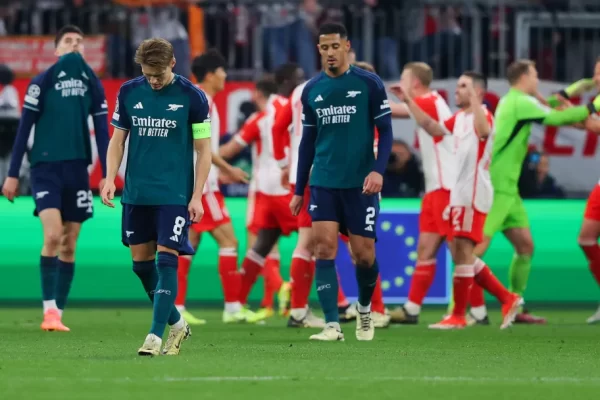 Bayern Munich 1-0 Arsenal: Issues after the game: "The Gunners" ended their dream of being eliminated from the Champions League.